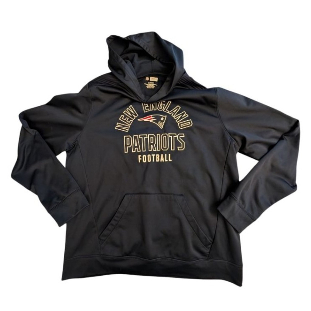 NFL New England Patriots Hoodie Mens XL Navy - Picture 1 of 4